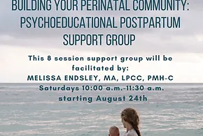 Building Your Perinatal Community