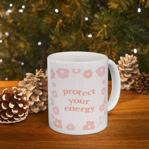 Protect Your Energy Ceramic Mug, 11oz