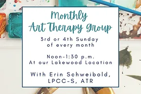 Monthly Art Therapy Group