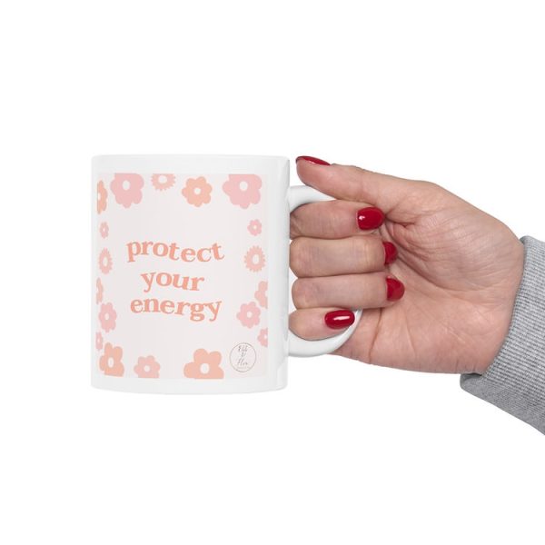 Protect Your Energy Ceramic Mug, 11oz