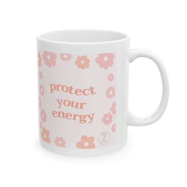 Protect Your Energy Ceramic Mug, 11oz