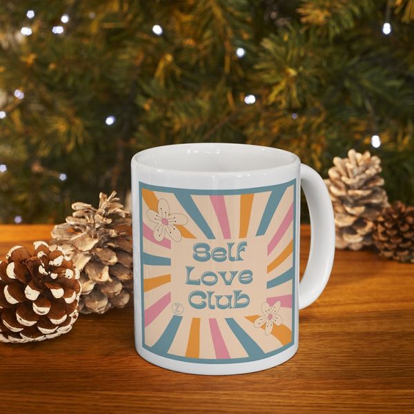 Self Love Club Ceramic Mug, 11oz